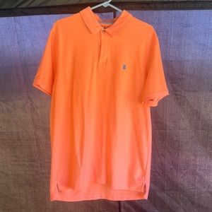 Izod orange polo large short sleeve